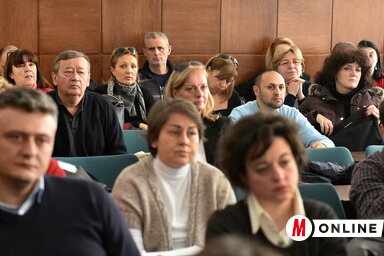 A tanácsadás részvevői (Ótos András felvétele)