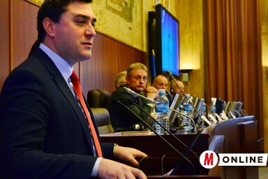 Ivan Đoković: Szerbiában a tönkrement vállalkozások 80 százalékánál az első egy-két évben következik be a csőd (Fotó: Dávid Csilla)