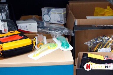 Az életmentő fölszerelés (Faragó Tivadar felvétele)