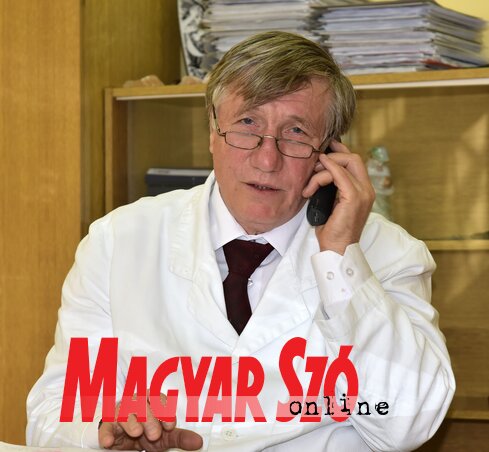 Vasas Mihály kórházigazgató (Gergely József felvétele) Vasas Mihály kórházigazgató (Gergely József felvétele)