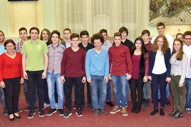 A Kaposvárra eljutott vajdasági középiskolások