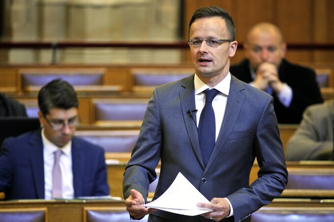 Szijjártó Péter (Fotó: MTI) Szijjártó Péter (Fotó: MTI)