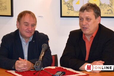 Csuka Pál és Perpauer Attila (Máriás Endre felvétele)