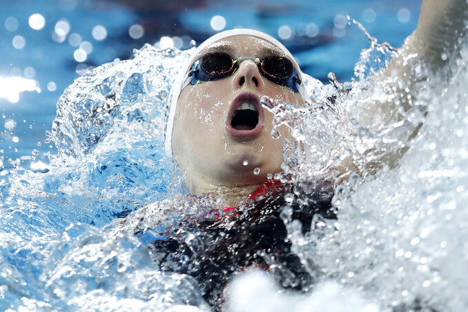 Hosszú Katinka továbbra is szuverén királynője a rövid pályás úszásnak (Fotó: Beta/AP)