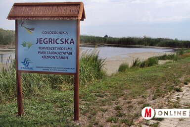 A Jegricska Természetvédelmi Park bejárata (Góbor Béla felvétele)