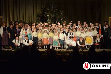 A karácsonyi műsoron az egyesület minden szakosztálya fellépett (Lakatos János felvétele)