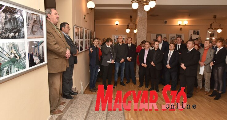 A lenyomat szépsége című kiállítás megnyitója A lenyomat szépsége című kiállítás megnyitója