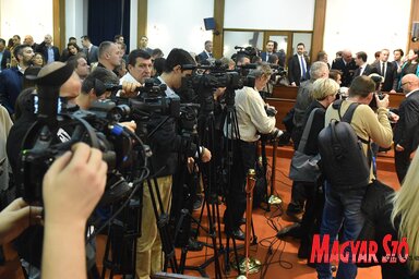 Újságírók újévi fogadása a kormányban