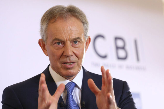 Tony Blair volt brit miniszterelnök (Fotó: standard.co.uk)