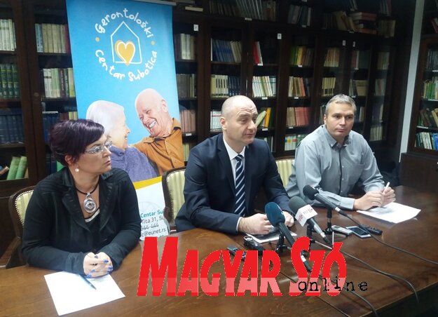 Jasmina Stevanović, Nenad Ivanišević és Ilija Đukanović (Fotó: Paszterkó Erika)