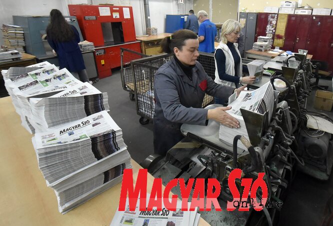 A nyomdában jelentős beruházások várhatók (Ótos András felvétele) A nyomdában jelentős beruházások várhatók (Ótos András felvétele)