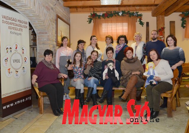 A képzés résztvevői (Lakatos János felvétele)