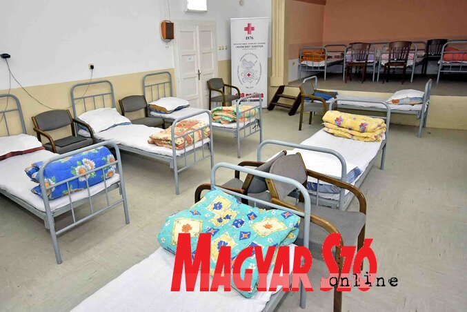 Huszonöt ágy áll a rászorultak rendelkezésére (Fotó: Gergely Árpád)