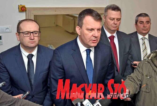 Zoran Gojković, Igor Mirović, Slobodan Puškar és Bogdan Laban (Fotó: Gergely Árpád)