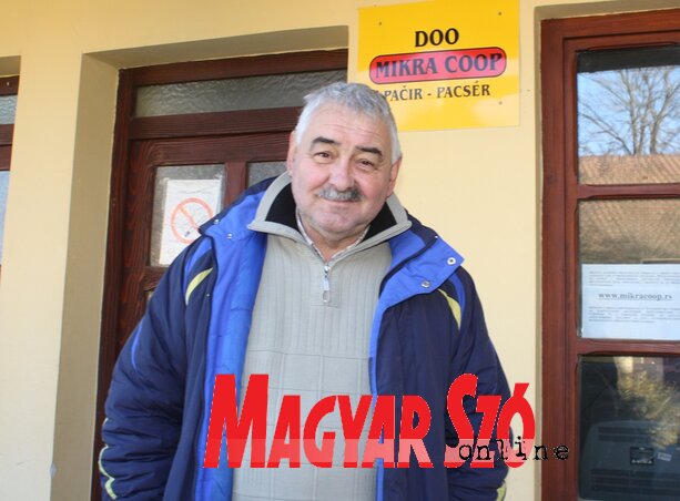 Miklós József, a Mikra Coop vállalat egyik tulajdonosa (Kazinczy Paszterkó Diana felvétele) Miklós József, a Mikra Coop vállalat egyik tulajdonosa (Kazinczy Paszterkó Diana felvétele)