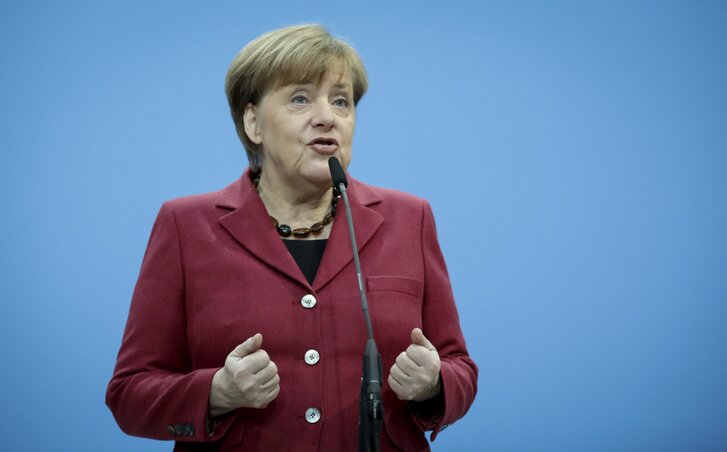 Angela Merkel (Fotó: Beta/AP)