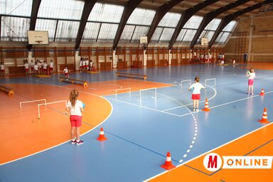 Az Első Vajdasági Brigád Általános Iskola felújított tornaterme (Ótos András felvétele)