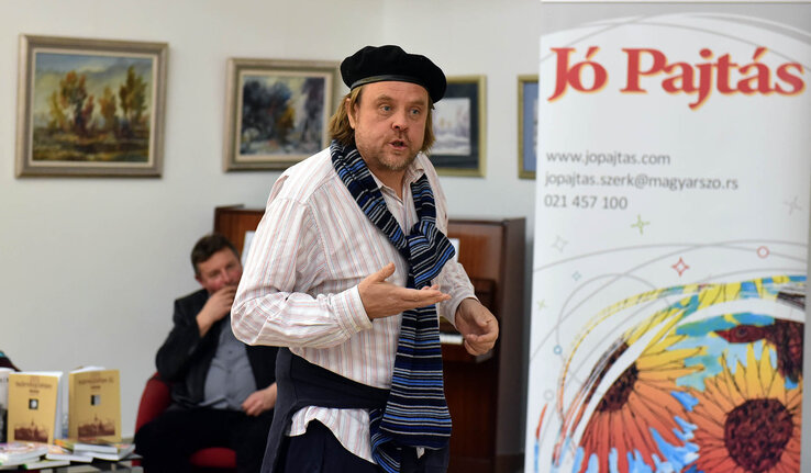 MagyarZó Pistikét Molnár Zoltán színművész személyesíti meg (Fotó: Ótos András)