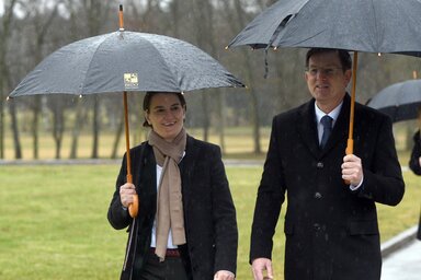 Szerbia továbbra is számíthat a szlovén támogatásra uniós közeledése során – Ana Brnabić és Miro Cerar (Fotó:Beta)