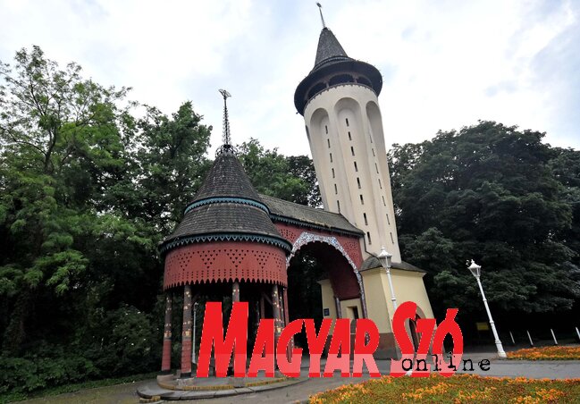 A víztorony Palics jelképe (Fotó: Gergely Árpád)