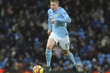 Kevin De Bruyne, a Manchester City középpályása az utóbbi időben kiváló formában van (Fotó: Beta/AP)