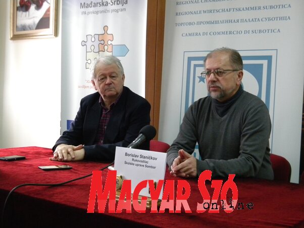 Bagi János és Borislav Staničkov (Fotó: Benedek Miklós) Bagi János és Borislav Staničkov (Fotó: Benedek Miklós)