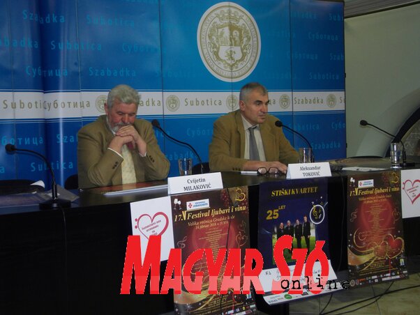 Cvijetin Milaković és Aleksandar Toković (Fotó: Patyi Szilárd) Cvijetin Milaković és Aleksandar Toković (Fotó: Patyi Szilárd)