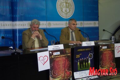 Cvijetin Milaković és Aleksandar Toković (Fotó: Patyi Szilárd)