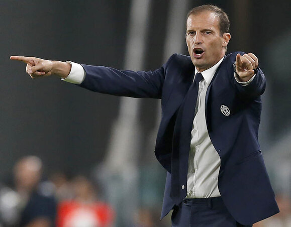 Massimiliano Allegri (Fotó: Beta/AP)