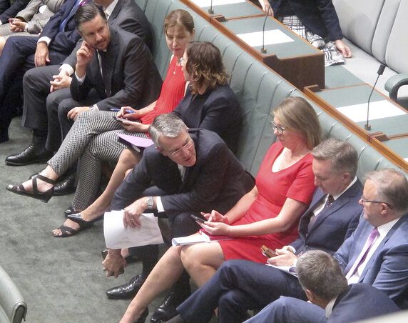 Az ausztrál parlament ülése (Fotó: Beta/AP) Az ausztrál parlament ülése (Fotó: Beta/AP)