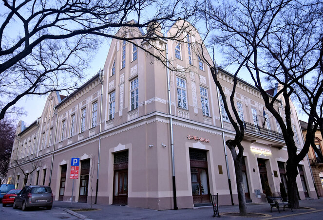 A szabadkai zenede patinás épülete A szabadkai zenede patinás épülete