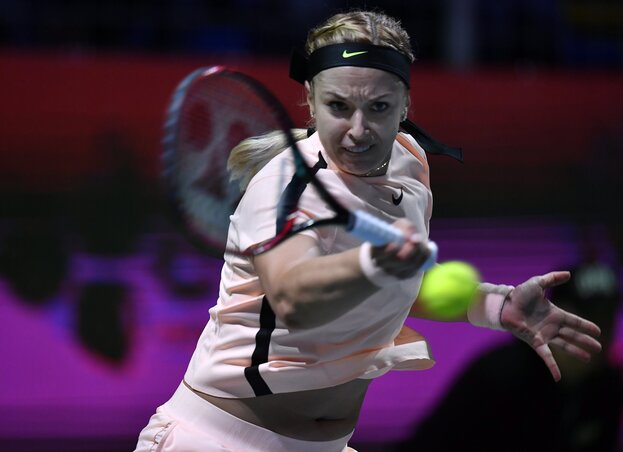 Meglepetés, hogy a budapesti női tornán Sabine Lisicki (képünkön) simán kikapott Viktória Kužmovától (Fotó: MTI)