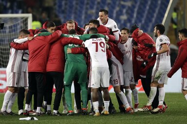 Milan-ünnep! (Fotó: Beta/AP)