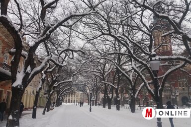 Enyhül az idő, de az ónos eső miatt óvatosan kell közlekedni (Fotó: Paszterkó Erika)