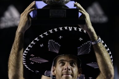 Del Potro négy év után ismét rangos torna serlegét emelhette a magasba (Fotó: Beta/AP)