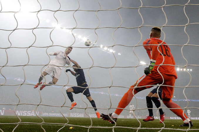 Ronaldo felhőfejese (Fotó: Beta/AP)