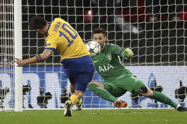 Dybala gólja megpecsételte a Tottenham sorsát (Fotó: Beta/AP)