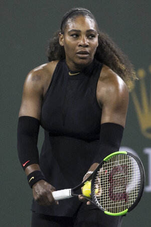 Serena Williams győzelemmel tért vissza szülése után (Fotó: Beta/AP)