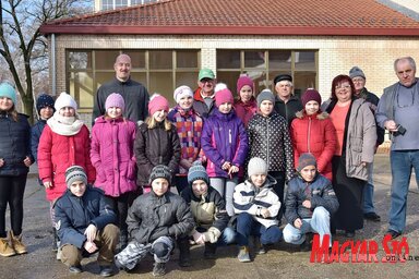 A moholi környezeti nevelési program részvevői (Fotó: Gergely József)