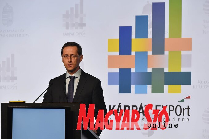 Varga Mihály nemzetgazdasági miniszter (Ótos András felvétele)