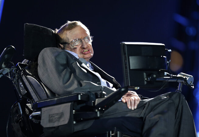 Stephen Hawking (Fotó: Beta/AP)