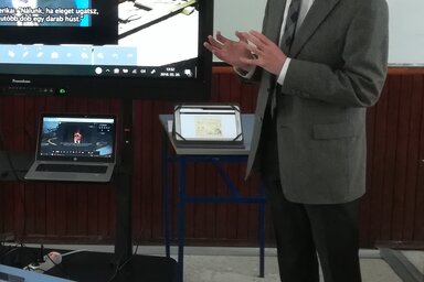 Digitális történelemóra az Óbecsei Gimnáziumban