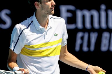 Medvegyev már nincs a tízben… (Fotó: The New York Times)