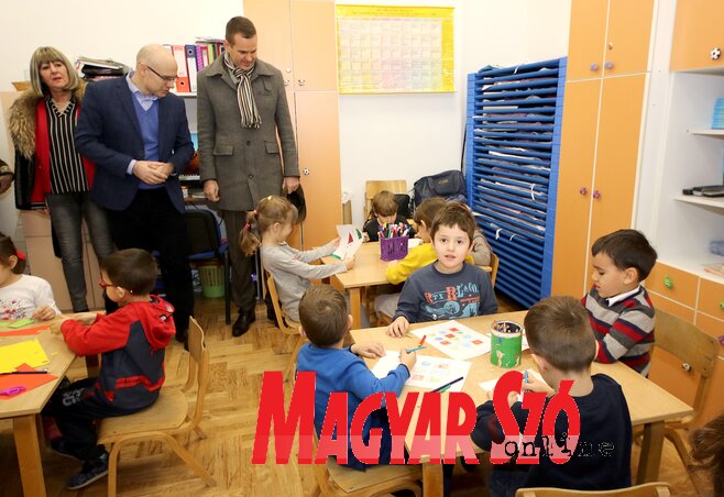 Március 19-én befejeződtek a munkálatok a Zlatna greda óvodában