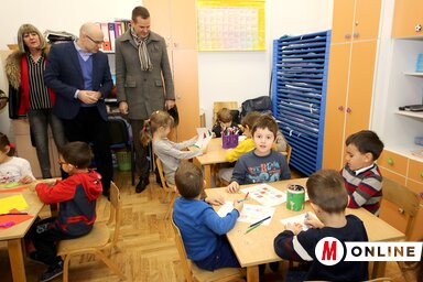 Március 19-én befejeződtek a munkálatok a Zlatna greda óvodában