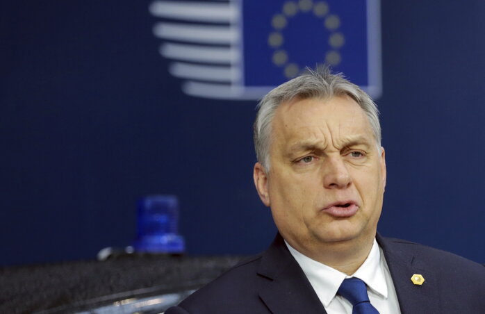 Orbán Viktor (Fotó: Beta/AP)