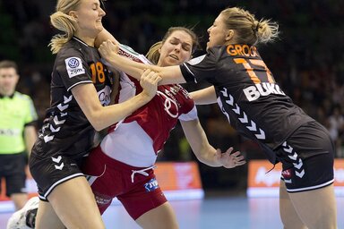 Jelenet a Hollandia–Magyarország összecsapásról (Fotó: MTI)