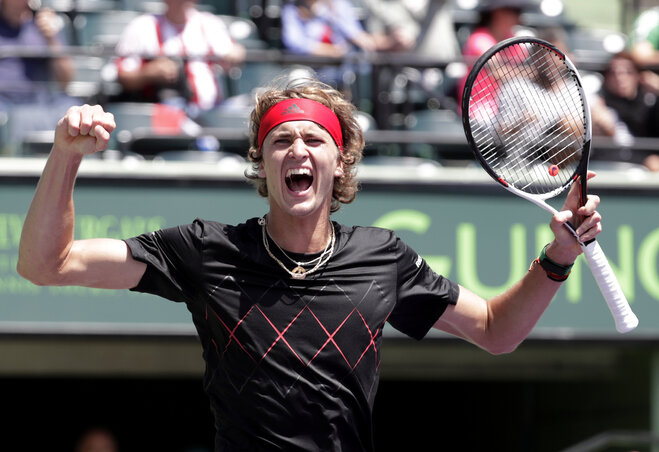 Zverev nagyszerű győzelmet aratott a szívós Ferrer felett (Fotó: Beta/AP)