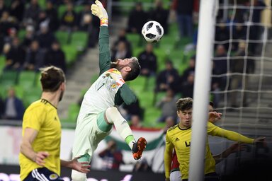 Alan McGregor skót kapusnak is volt dolga (Fotó: MTI)