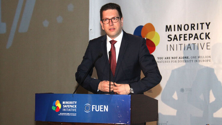 Vincze Loránt, a FUEN elnöke (Fotó: MTI)